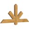 Ekena Millwork Kennewick Rough Sawn Timber Gable Bracket, Western Red Cedar, 48"W x 22"H x 2"D x 4"F, 11/12 Pitch GBW048X22X0204KEN00RWR - alternate 3